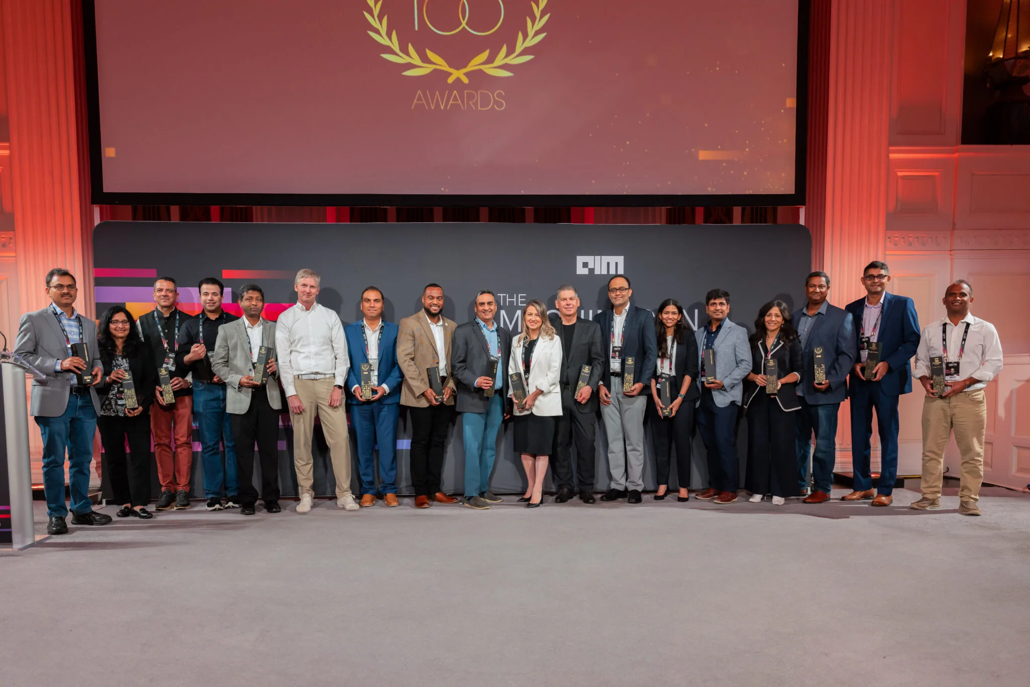 AI150 honourees on stage at MachineCon New York 2024