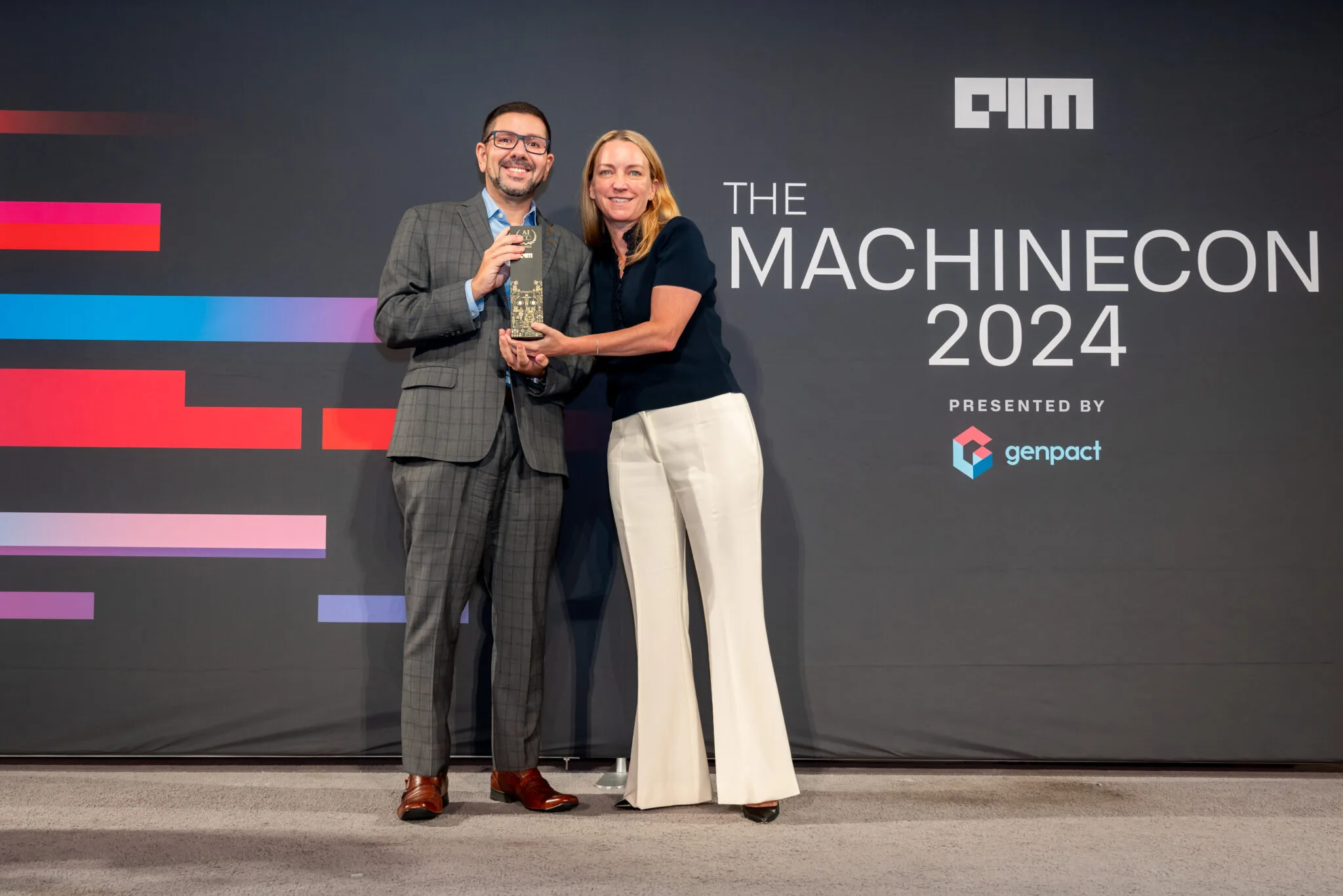 AI150 award presentation at MachineCon New York 2024