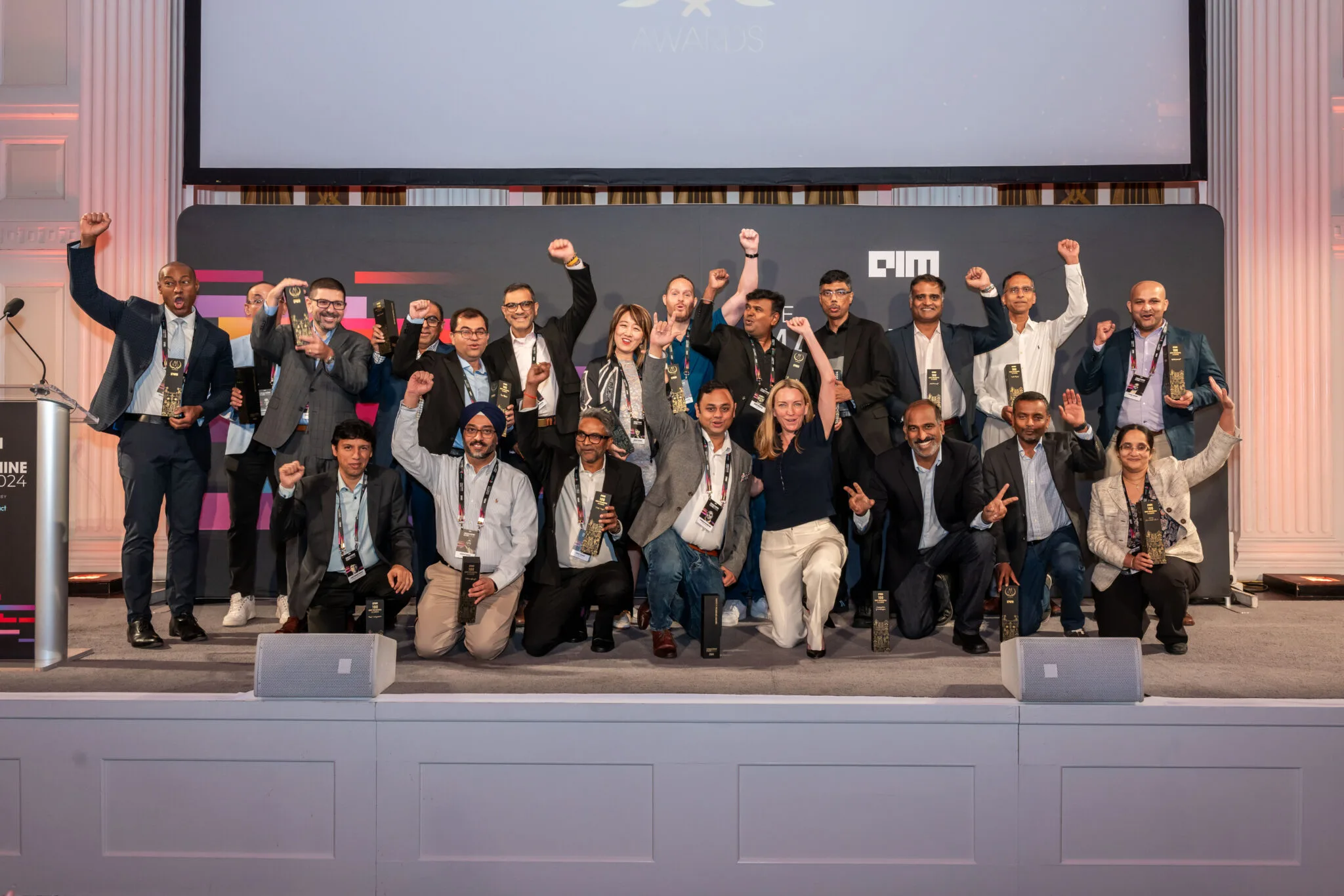 AI150 honourees on stage at MachineCon New York 2024
