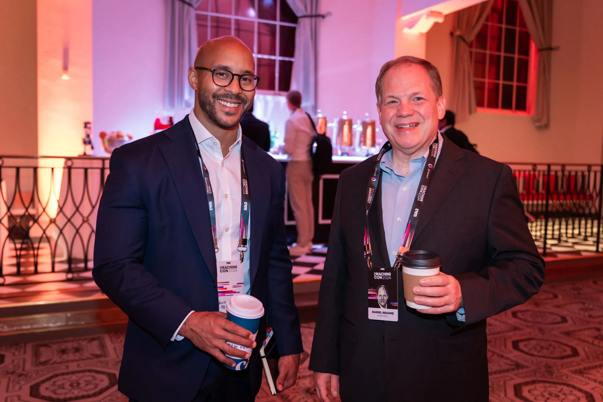 Networking at MachineCon New York 2024