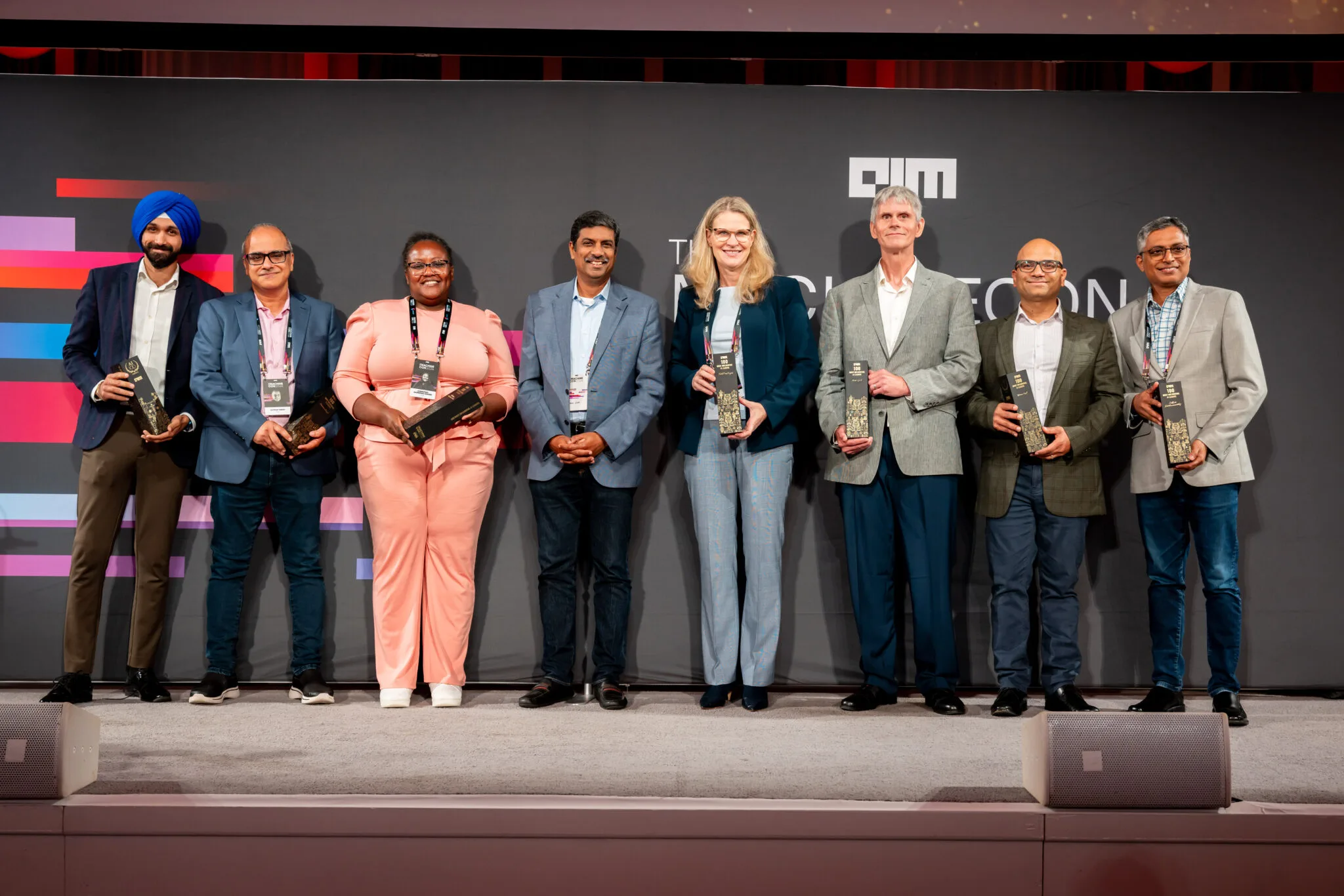 AI150 honourees on stage at MachineCon New York 2024