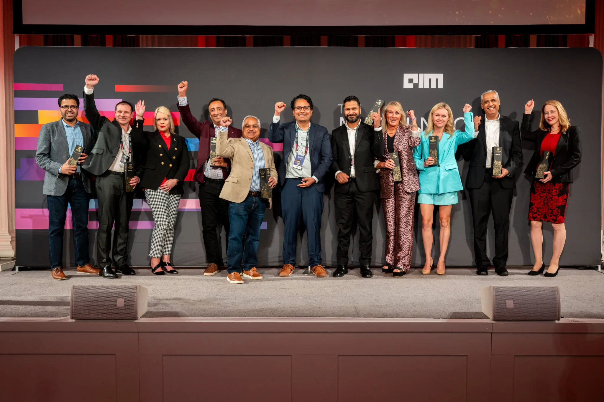 AI150 honourees on stage at MachineCon New York 2024