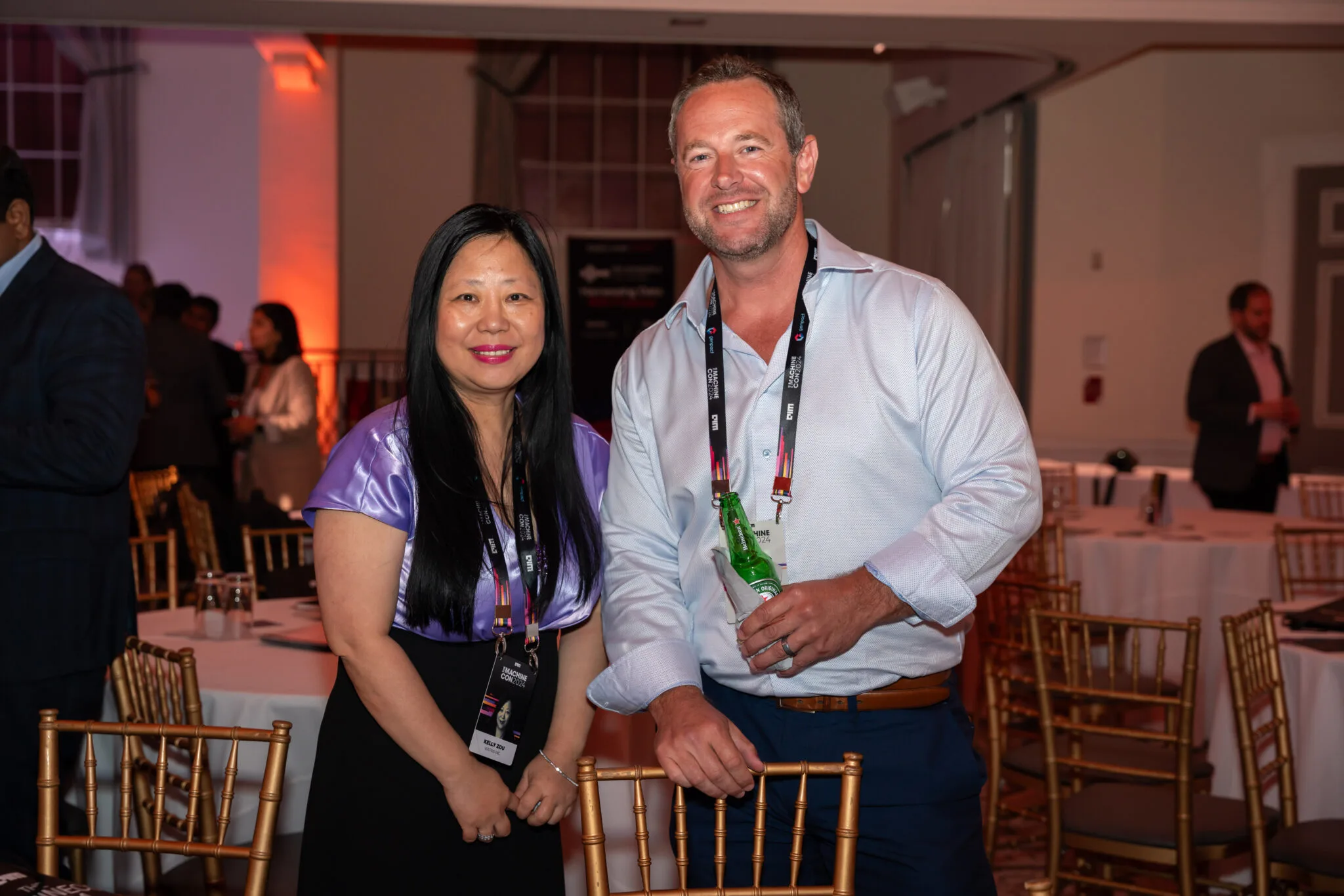 Networking at MachineCon New York 2024