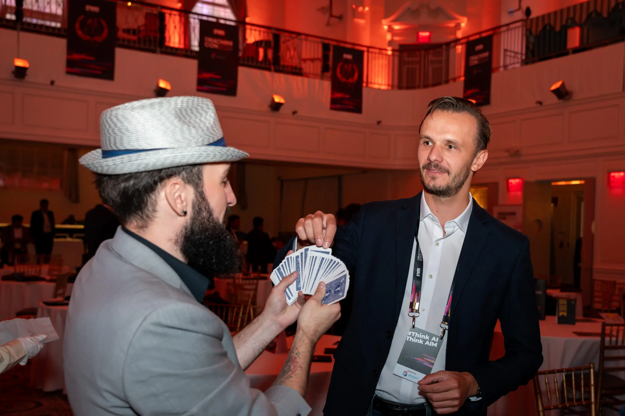 Networking at MachineCon New York 2024