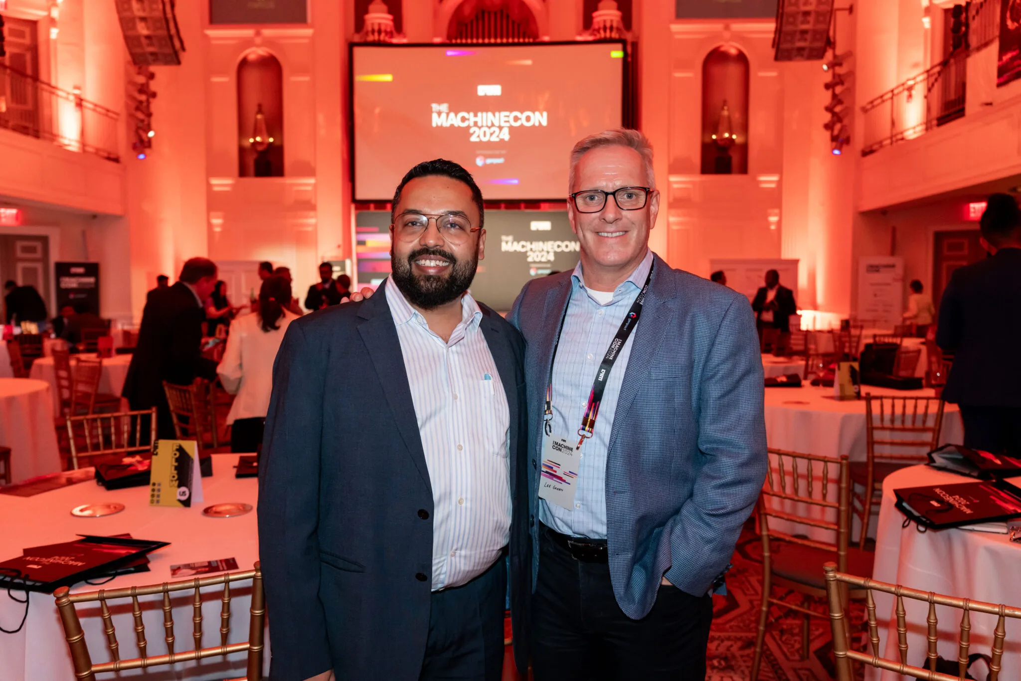 Networking at MachineCon New York 2024