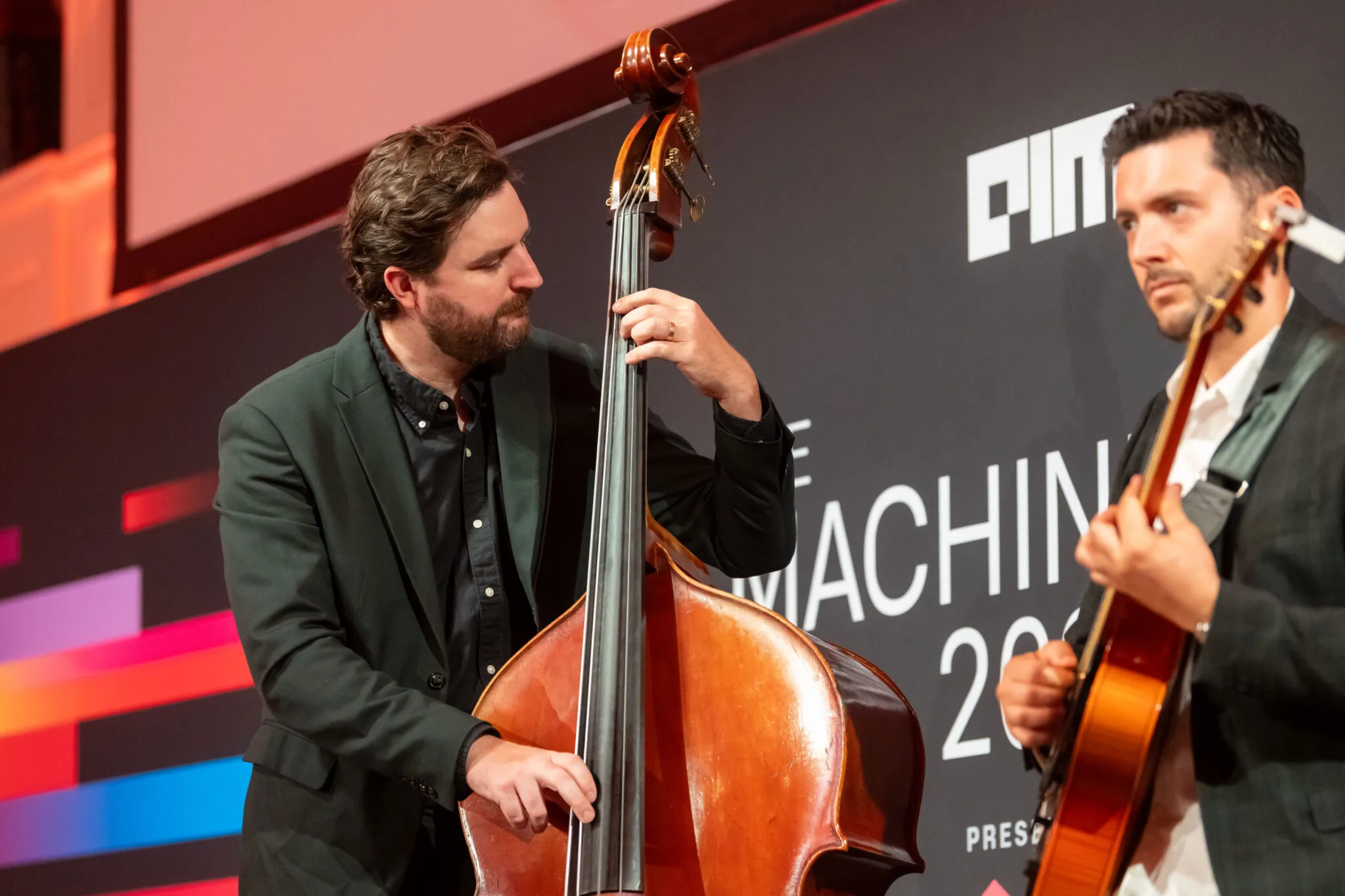 Musicians perform on main stage at MachineCon New York 2024