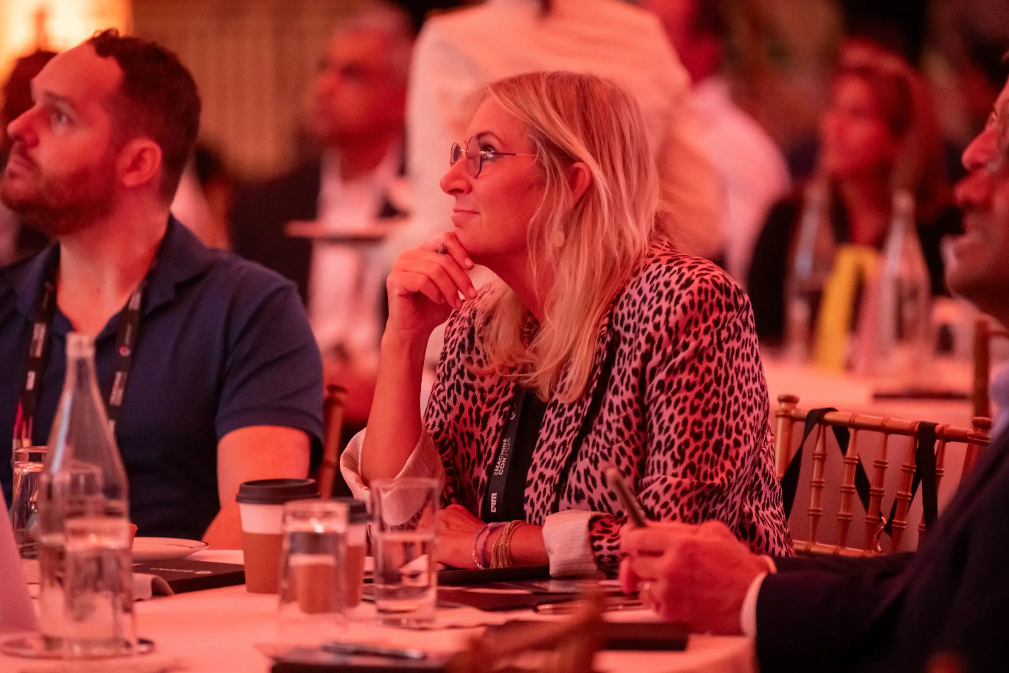 Attentive audience at the conference at MachineCon New York 2024