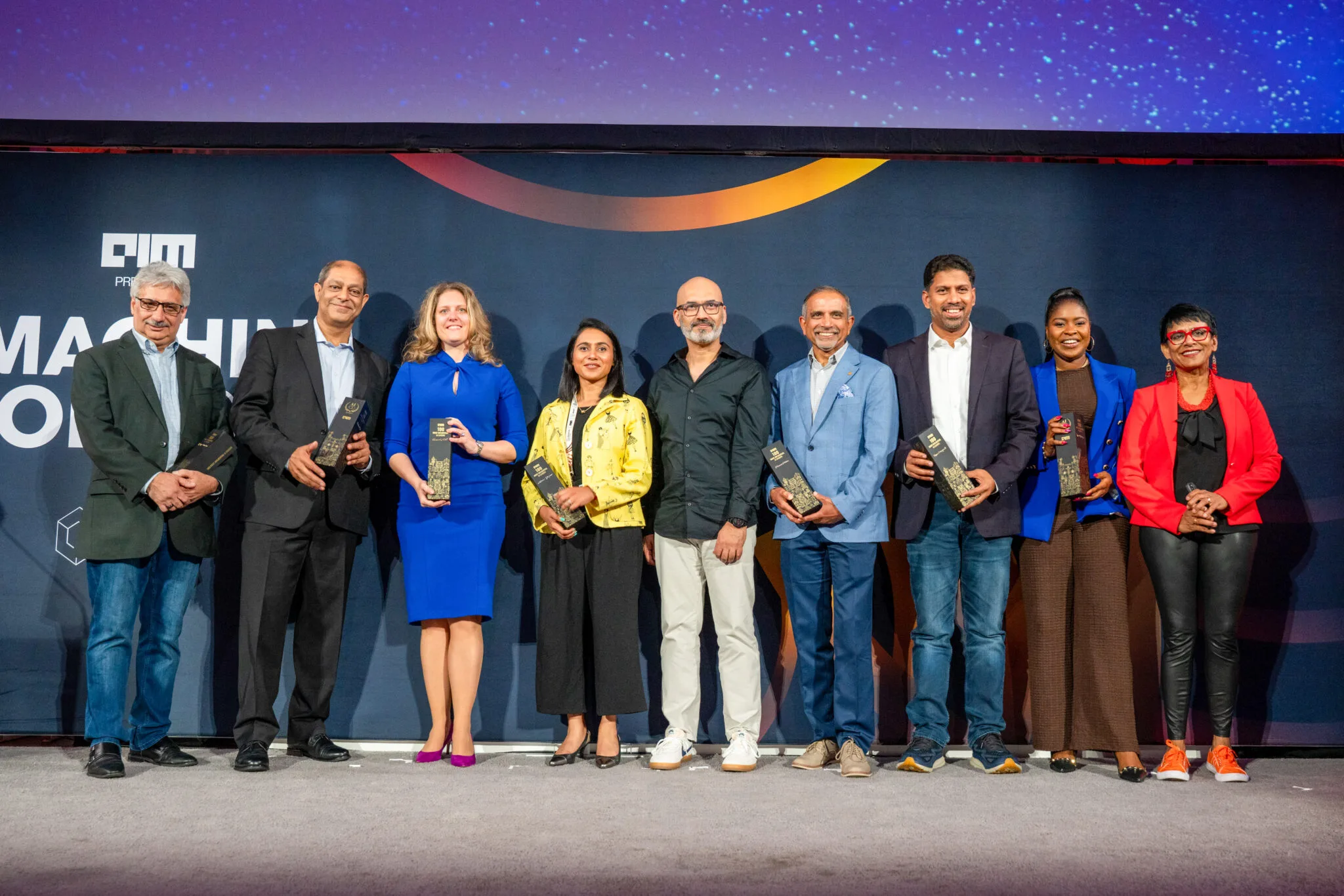AI150 honourees on stage at MachineCon New York 2025