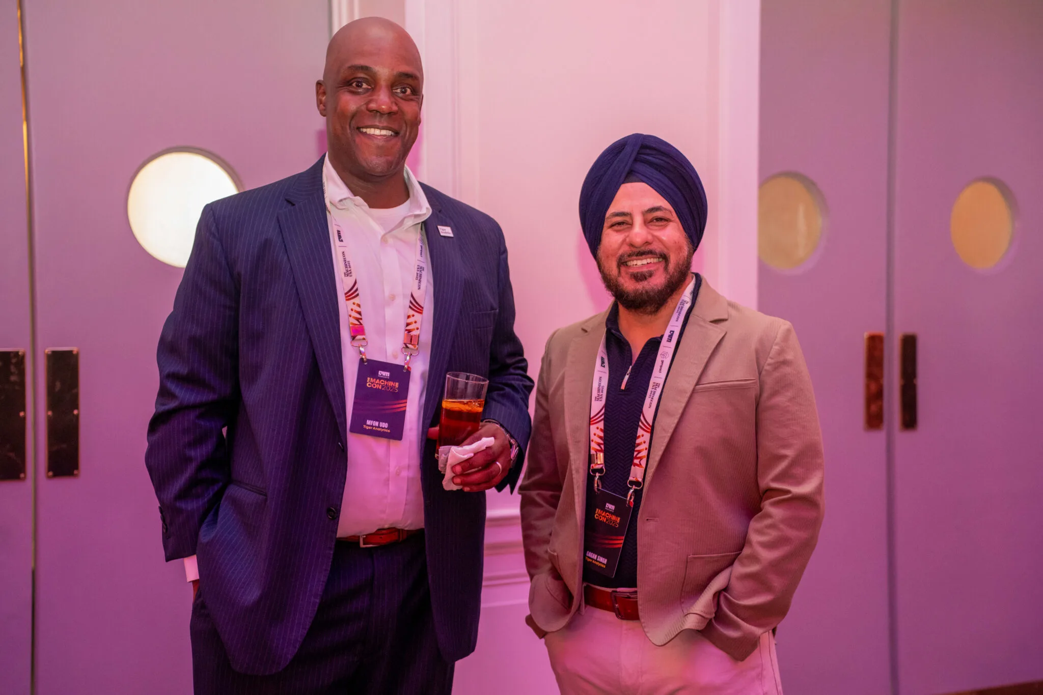 Networking at MachineCon New York 2025