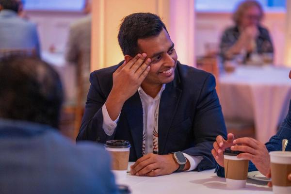 Informal conversation with coffee · 2025